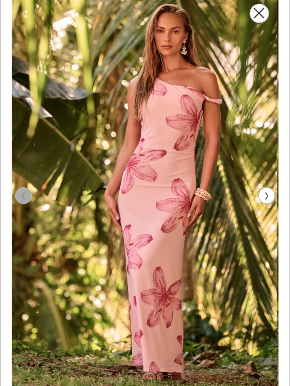 Altar’d State Rosa Pink Maxi Dress
